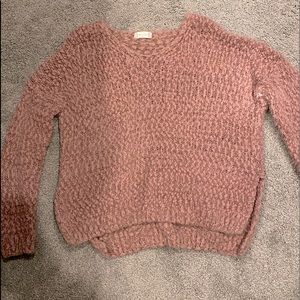 Dark blush colored sweater from Altard State!!